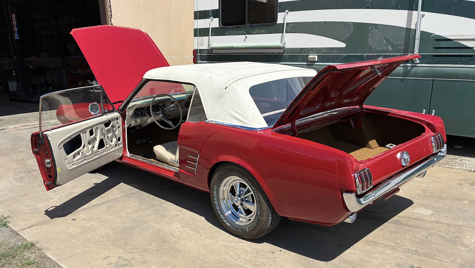 Restoring the Legendary 1966 Ford Mustang Convertible - Image 3